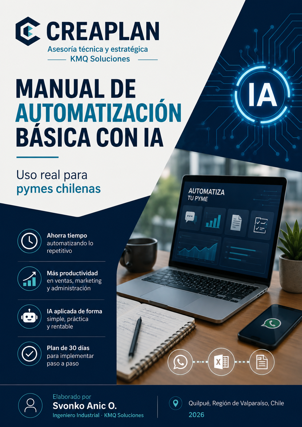 Manual de automatización con Inteligencia Artificial para PYMEs en Chile
